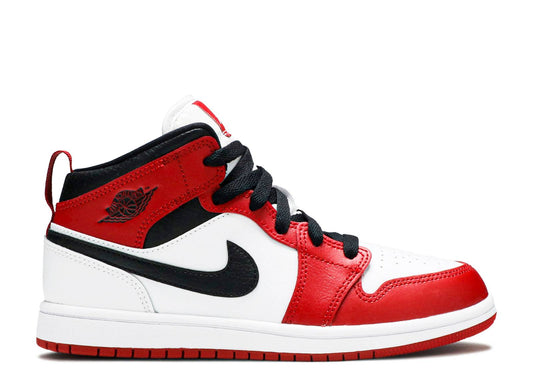 Air Jordan 1 Mid TD "Chicago White Heel"