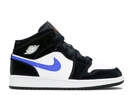 Air Jordan 1 Mid   "Black Racer Blue"