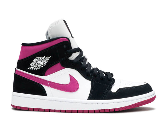 Air Jordan 1 Mid "Black Cactus Flower"
