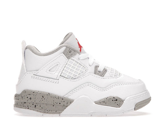 Air Jordan 4 Retro TD 'White Oreo'