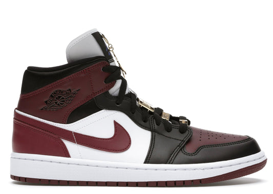Air Jordan 1 Mid SE "Black Dark Beetroot" (W)