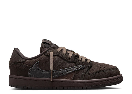 Travis Scott X Air Jordan 1 Low "Velvet Brown" TD/PS